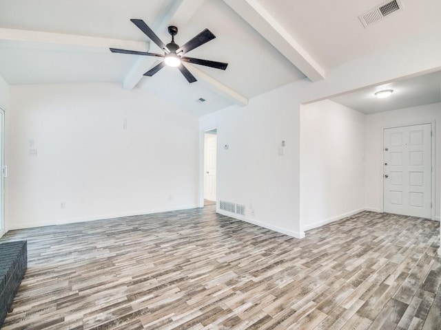 3906 Westview Dr, Rowlett, TX 75088 - unfurnished room featuring wood finished floors, a ceiling fan, and baseboards