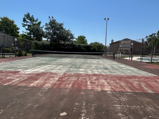 13156 Burninglog Ln, Dallas, TX 75243 - view of tennis court with fence