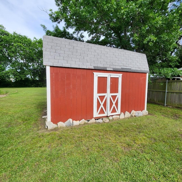 611 N Lamar St, Tioga, TX 76271 - view of shed