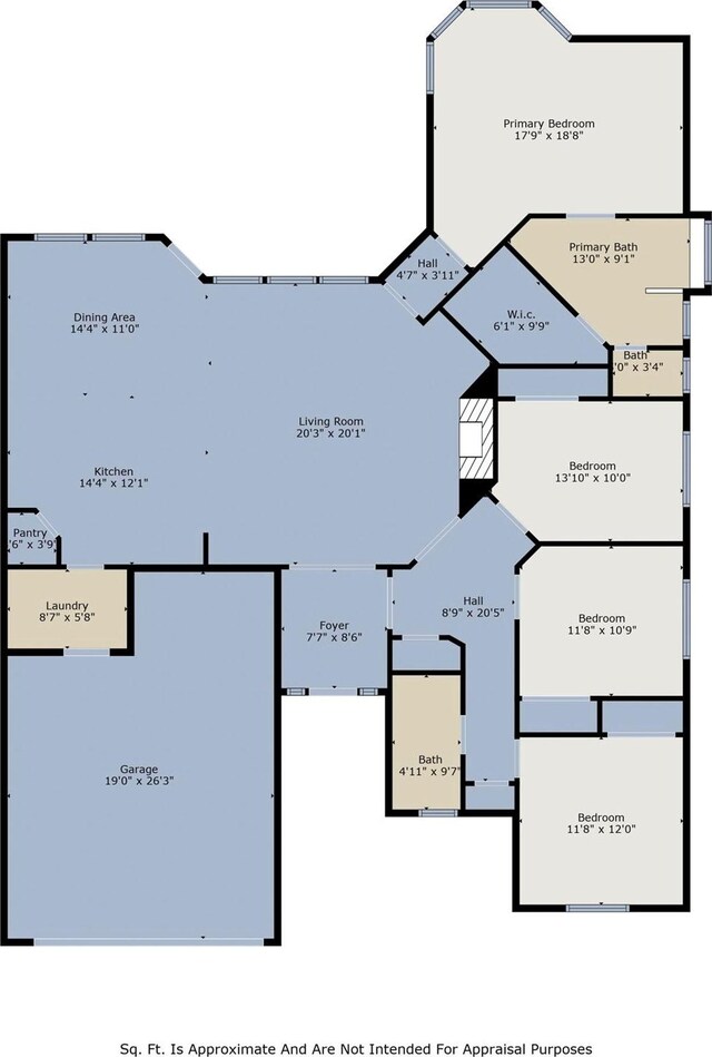 2113 Old Foundry Rd, Weatherford, TX 76087 - room layout
