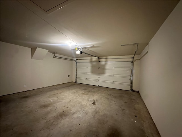 4601 Shy Creek Ln, Denton, TX 76207 - garage with a garage door opener