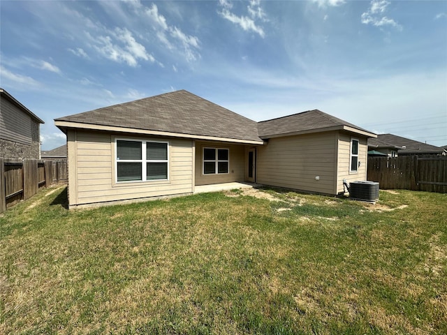 4601 Shy Creek Ln, Denton, TX 76207 - back of house with central AC unit