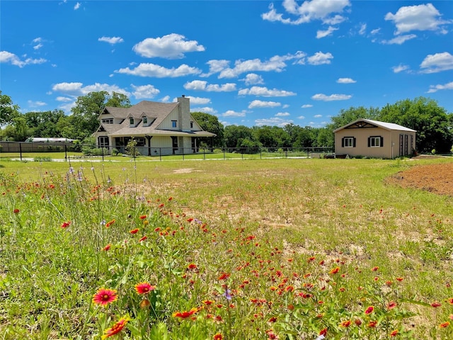 1299 Harmony Cir, Weatherford, TX 76087 - view of yard
