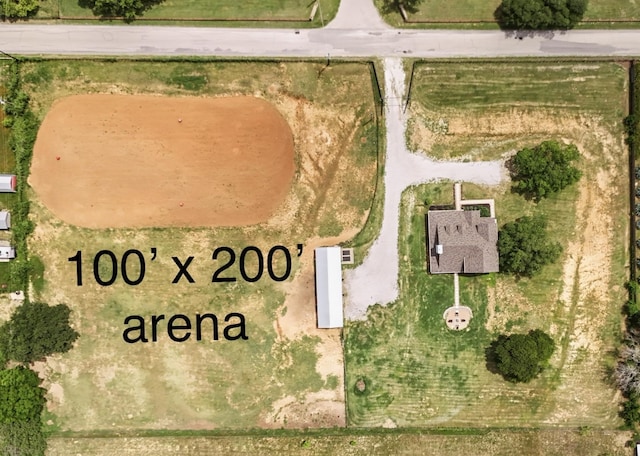 1299 Harmony Cir, Weatherford, TX 76087 - aerial view of property and surrounding area