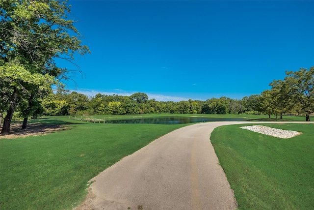 3325 Creek Rd, Keller, TX 76248 - view of street with a water view and view of scattered trees