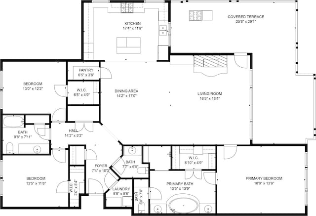 1633 Scenic Dr Unit 201, Graford, TX 76449 - property floor plan