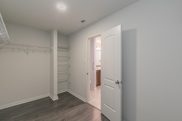 3001 Rocking Hills Trl, Forney, TX 75126 - spacious closet with wood finished floors