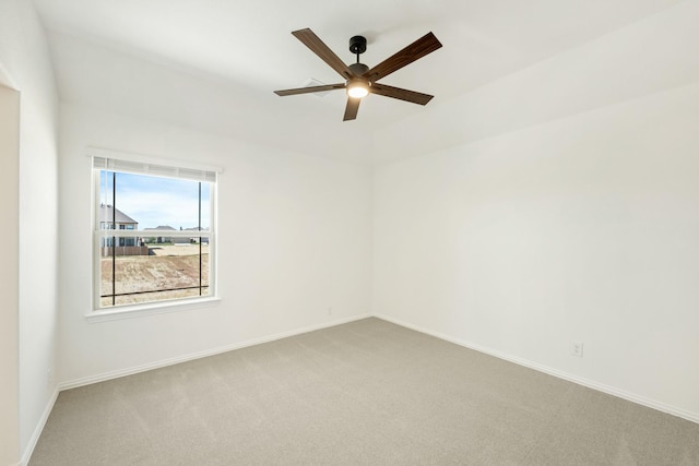 1024 Emerald Trace Dr, Justin, TX 76247 - carpeted empty room featuring a ceiling fan and baseboards