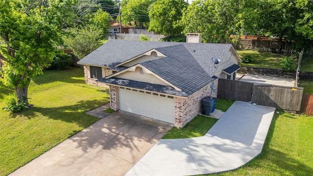 1204 Oak Park Dr, Dallas, TX 75232 - view from above of property