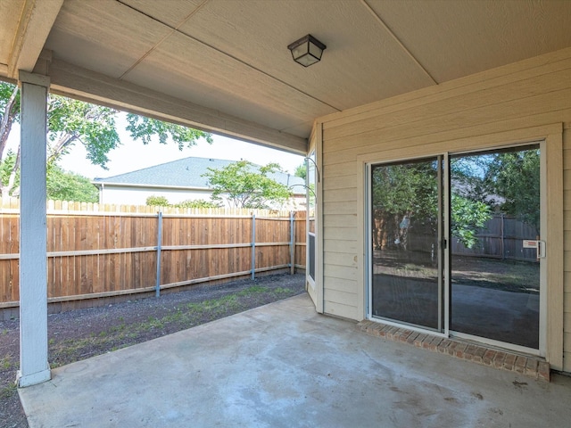7404 Sunray Dr, Fort Worth, TX 76120 - view of patio featuring fence