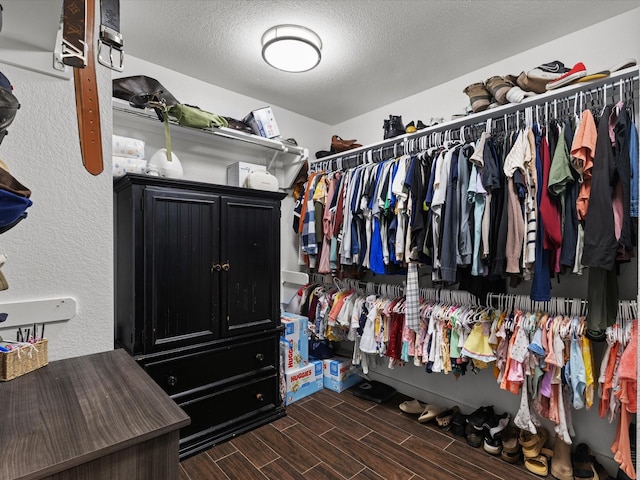 1429 Trading Post Dr, Fort Worth, TX 76131 - spacious closet with wood finish floors