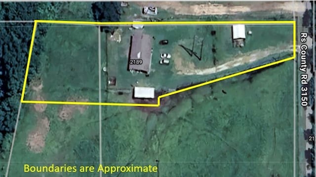 2189 Rs County Road 3150, Emory, TX 75440 - map of property location featuring property boundaries highlighted
