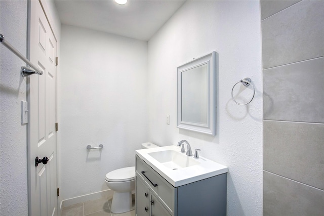 2189 Rs County Road 3150, Emory, TX 75440 - bathroom with toilet, vanity, tile patterned floors, and baseboards