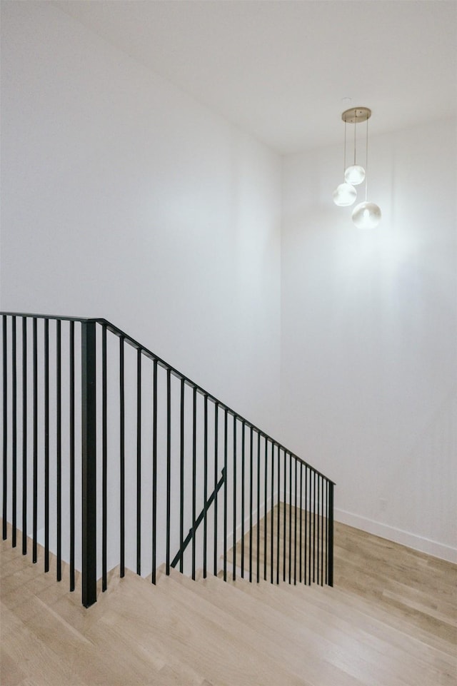 2935 Lovers Ln, University Park, TX 75225 - staircase with wood finished floors