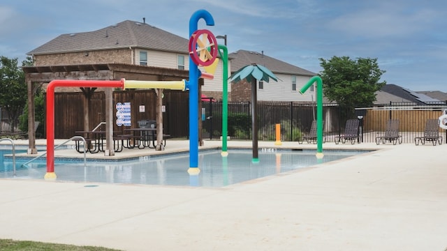 2105 Meadow View Dr, Princeton, TX 75407 - community pool with fence and a patio