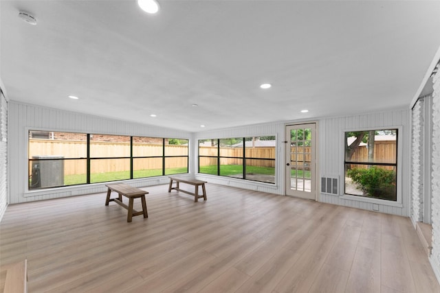 8338 Bocowood Dr, Dallas, TX 75228 - unfurnished sunroom with plenty of natural light