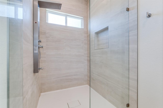 13554 Pyramid Dr, Farmers Branch, TX 75234 - bathroom featuring a shower stall