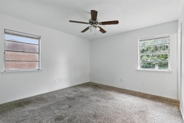 6716 Alma St, Forest Hill, TX 76140 - empty room featuring carpet flooring and ceiling fan