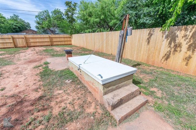 2942 Russell Ave, Abilene, TX 79605 - view of storm shelter with a fenced backyard
