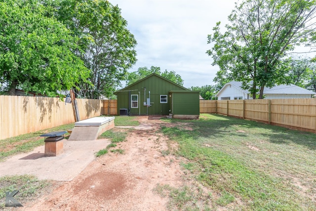 2942 Russell Ave, Abilene, TX 79605 - view of yard with central AC unit