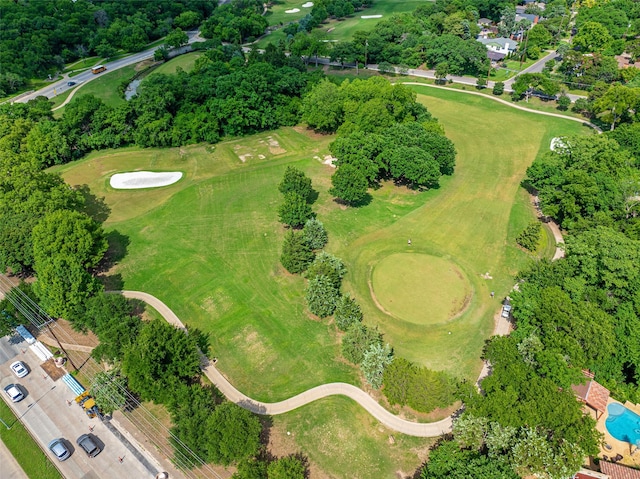 610 N Oak Cliff Blvd Unit 301, Dallas, TX 75208 - aerial view of property's location featuring a tree filled landscape and a golf club