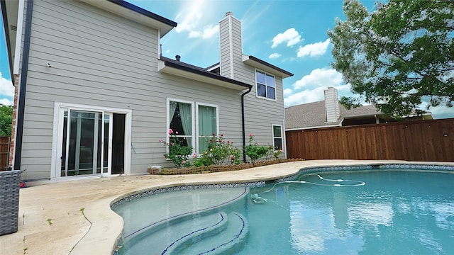 6920 Willow Crest Dr, Mckinney, TX 75070 - view of pool featuring fence and a patio area