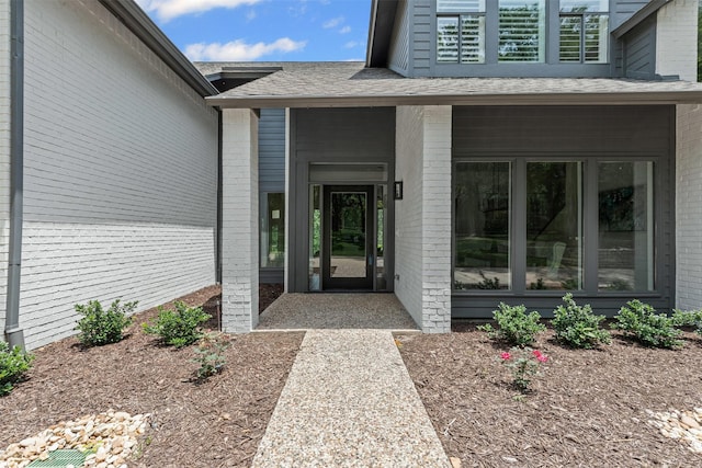 2109 Greta Ln, Fort Worth, TX 76120 - property entrance with brick siding