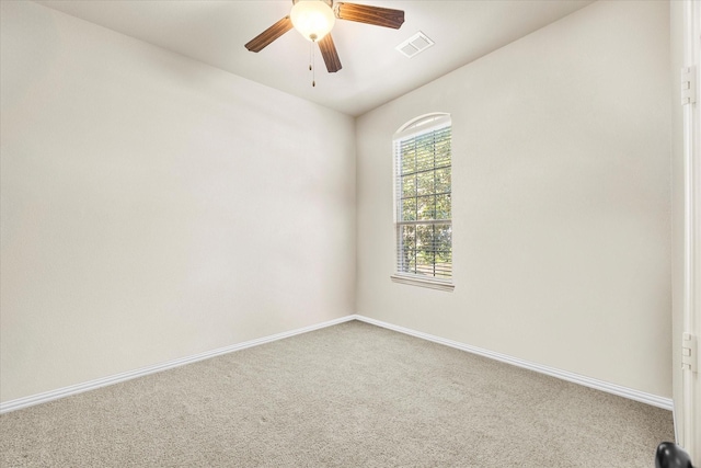 211 Crestbrook Dr, Rockwall, TX 75087 - carpeted empty room with ceiling fan and baseboards