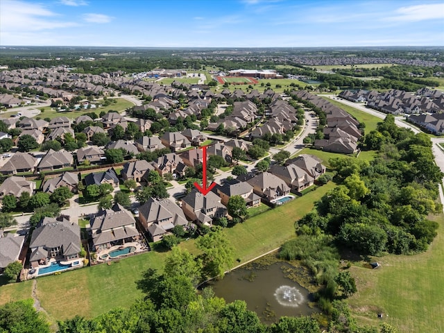 211 Crestbrook Dr, Rockwall, TX 75087 - aerial overview of property's location featuring nearby suburban area and a large body of water