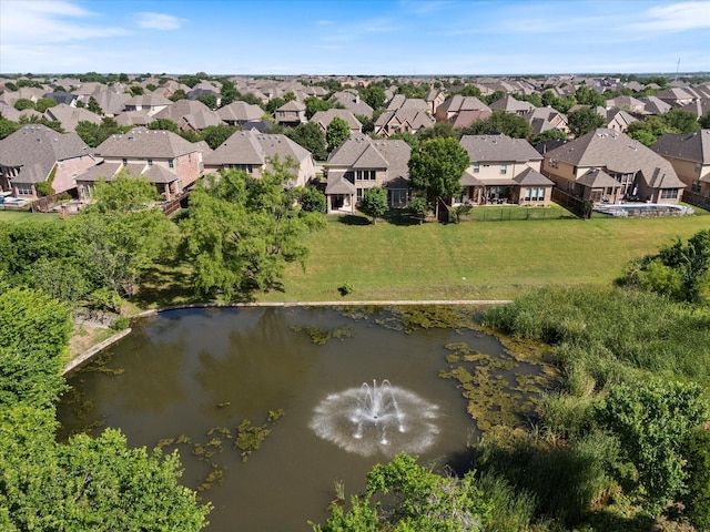 211 Crestbrook Dr, Rockwall, TX 75087 - aerial perspective of suburban area featuring a large body of water