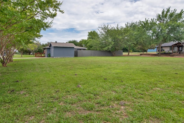 412 Lee Blvd, Pottsboro, TX 75076 - view of yard