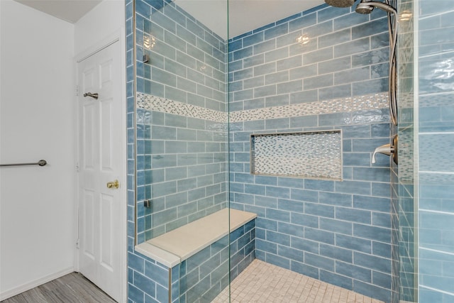 12748 Gillon Dr, Frisco, TX 75035 - bathroom featuring a tile shower