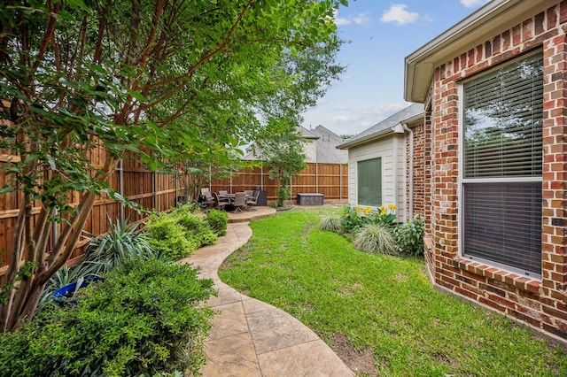 4651 Liam Dr, Frisco, TX 75034 - view of yard with a patio area