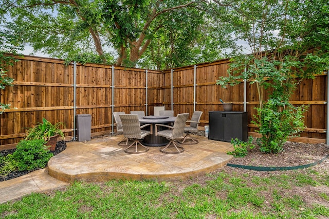 4651 Liam Dr, Frisco, TX 75034 - view of patio / terrace with a fenced backyard