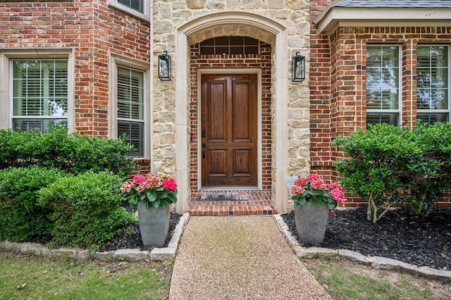 4651 Liam Dr, Frisco, TX 75034 - entrance to property featuring brick siding
