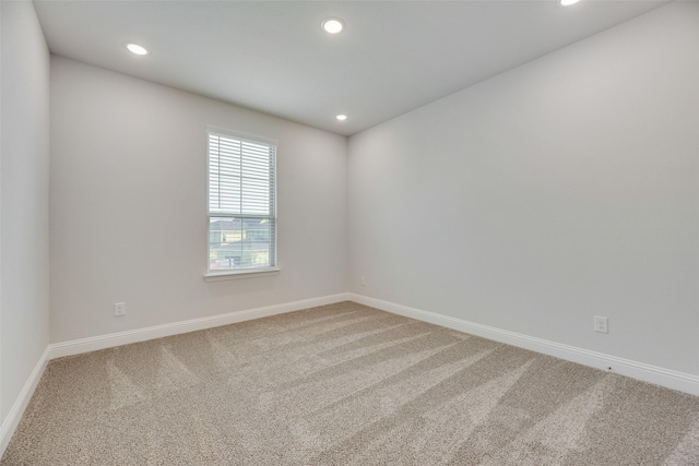 7113 El Matador Dr, Rowlett, TX 75088 - spare room with carpet flooring, baseboards, and recessed lighting