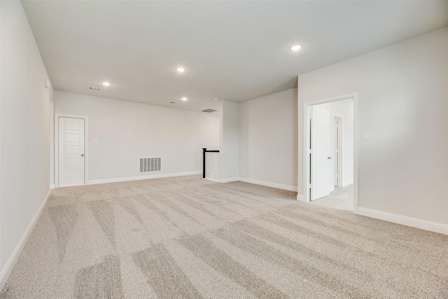 7113 El Matador Dr, Rowlett, TX 75088 - spare room with recessed lighting, light colored carpet, and baseboards