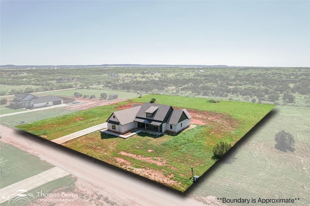 132 Pine Springs Cv, Tuscola, TX 79562 - aerial view of sparsely populated area