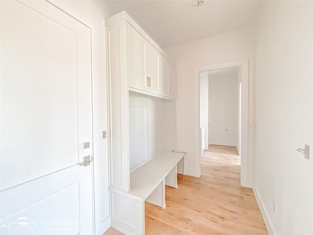 132 Pine Springs Cv, Tuscola, TX 79562 - mudroom featuring light wood finished floors