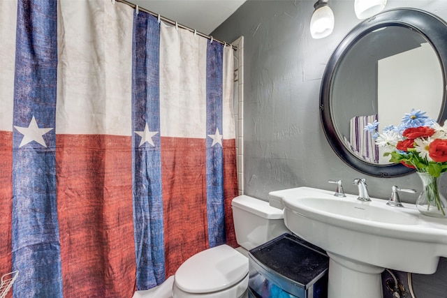 1507 Greenbrier Dr, Sherman, TX 75092 - full bath with toilet and a sink