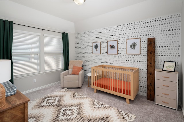 1619 Temperance Way, Wylie, TX 75098 - bedroom with baseboards, carpet flooring, and a nursery area