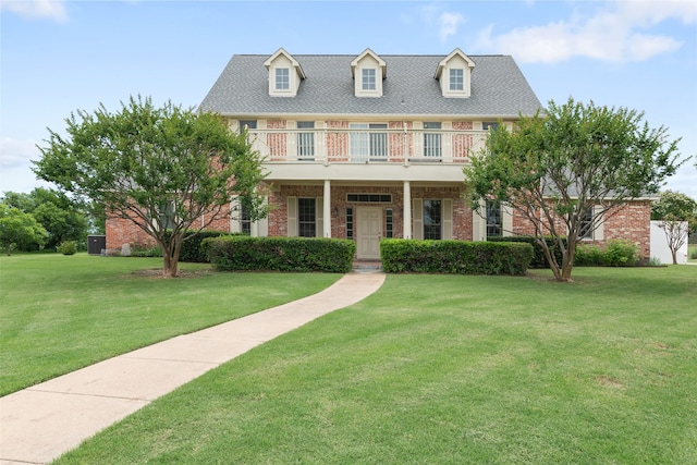 404 High Meadow Ln, Heath, TX 75032 - view of front of property with brick siding and a front yard