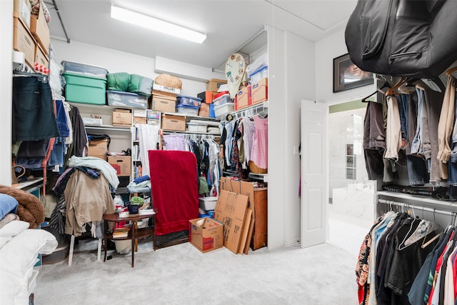 404 High Meadow Ln, Heath, TX 75032 - spacious closet featuring carpet flooring