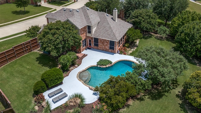 851 Sibyl Ln, Prosper, TX 75078 - view of subject property featuring a pool