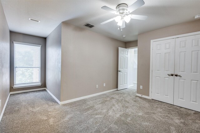 851 Sibyl Ln, Prosper, TX 75078 - bedroom featuring baseboards, carpet, a closet, and a ceiling fan