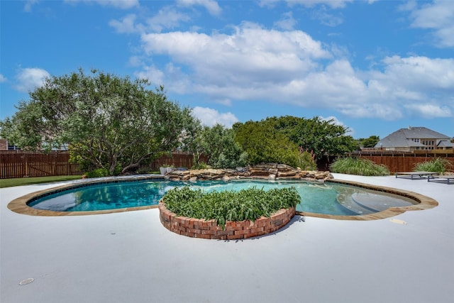 851 Sibyl Ln, Prosper, TX 75078 - view of swimming pool with a patio area and a fenced backyard
