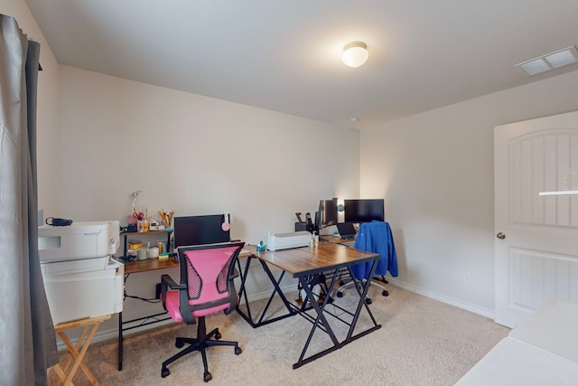 7448 Crossfire Trl, Fort Worth, TX 76112 - carpeted office with baseboards