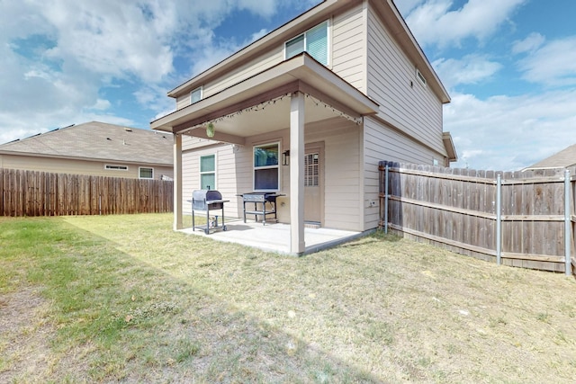 7448 Crossfire Trl, Fort Worth, TX 76112 - rear view of property featuring a patio