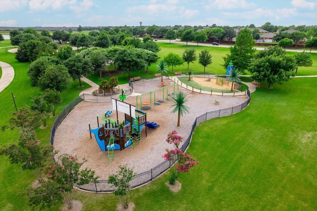 3935 Chesapeake Ln, Crandall, TX 75114 - aerial view of a recreational park and a tree filled landscape