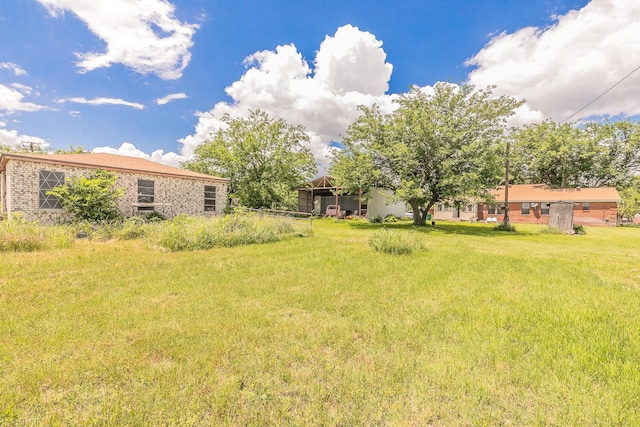 109 Honeysuckle, Paradise, TX 76073 - view of grassy yard